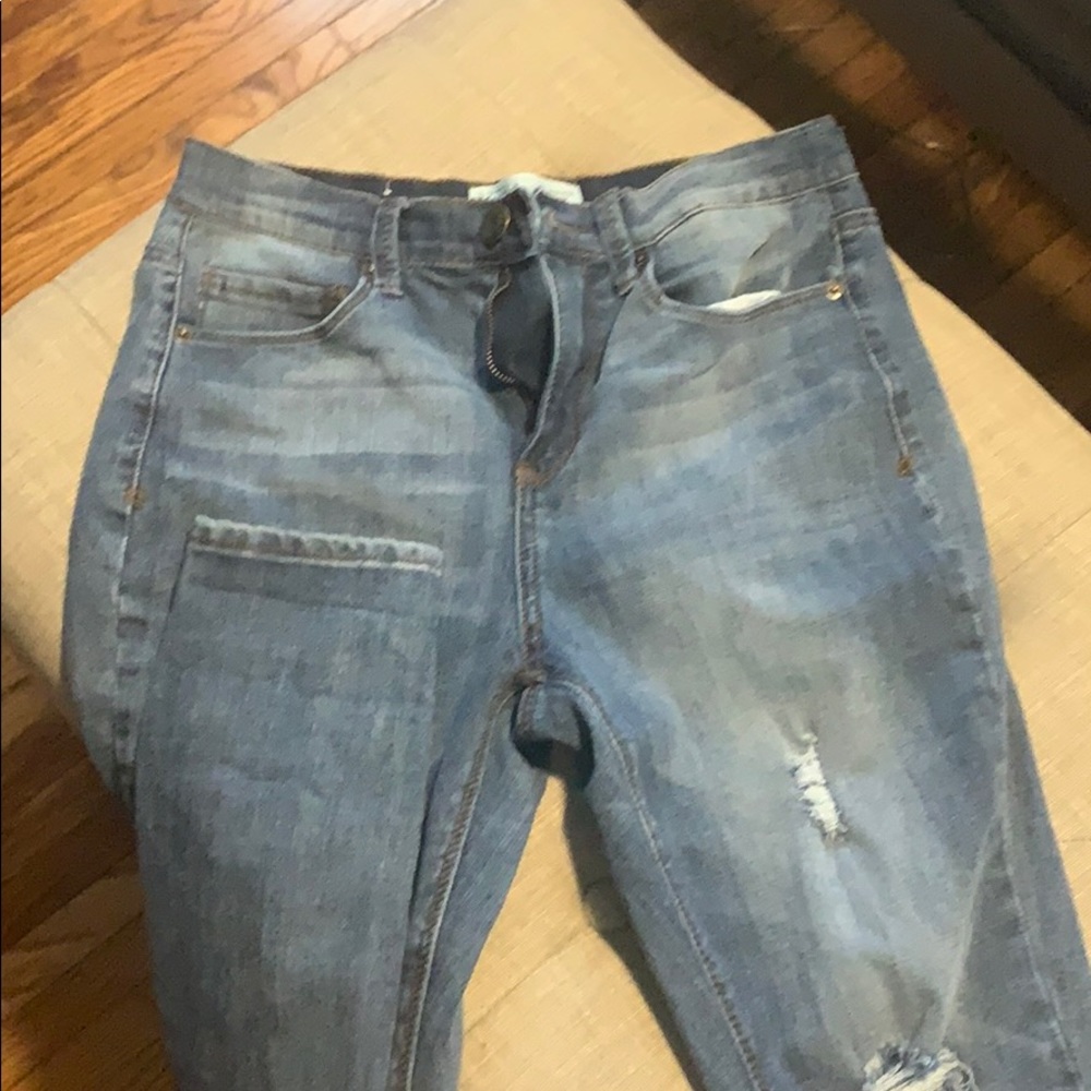High rise jeggings